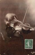 Musique. Instrument.Interprète.  Enfant  Violoniste. Henri Manuel ???    (voir Scan) - Musik Und Musikanten