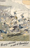 Delcampe - LE RUGBY    CARTE TRES RARE - Rugby