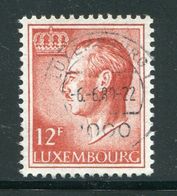 LUXEMBOURG- Y&T N°870- Oblitéré - 1965-91 Jean