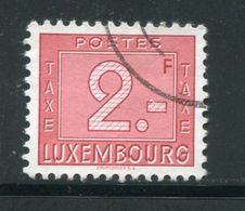 LUXEMBOURG- Taxe Y&T N°32- Oblitéré - Segnatasse