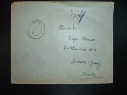 LR Pour La FRANCE TP 10 L Paire OBL.7 JUN 27 TURNU SEVERIN - Cartas & Documentos