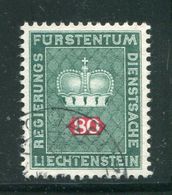 LIECHTENSTEIN- Service Y&T N°52- Oblitéré - Dienstzegels