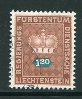 LIECHTENSTEIN- Service Y&T N°55- Oblitéré - Dienstmarken