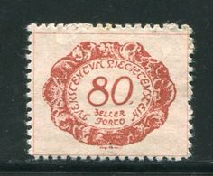 LIECHTENSTEIN- Taxe Y&T N°9- Neuf Avec Charnière * - Postage Due