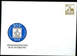 Bund PU108 D2/010 Privat-Umschlag HANNOVER 1/2 GROSCHEN ** 1978 - Private Covers - Mint