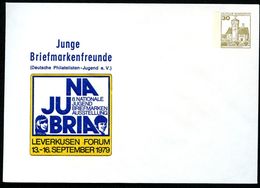 Bund PU108 D2/013 Privat-Umschlag NAJUBRIA LEVERKUSEN 1979 - Privé Briefomslagen - Ongebruikt