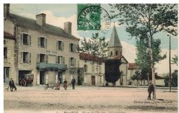 Nantiat: Place De L'église, Hôtel De France, Animation - Nantiat