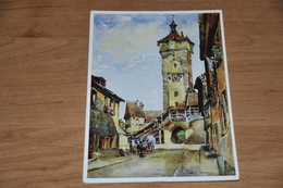 2975- Rothenburg Ob Der Tauber, Klingentor, Nach Einem Original-Aquarell...........-1958 - Rothenburg O. D. Tauber