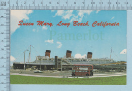 Long Beach California - The Queen Mary At Long Beach - Long Beach