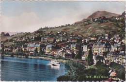 SUISSE,SWITZERLAND,SWISS,HELVETIA,SCHWEIZ,SVIZZERA,MONTREUX ,VAUD,RIVIERA PAYS D'ENHAUT,CARTE PHOTO JAEGER EN COULEUR - Montreux