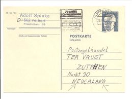 Berlin.P85a Wuppertal>Holland - Cartes Postales - Oblitérées