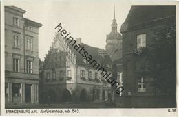 Brandenburg A. H. - Kurfürstenhaus - Foto-AK 30er Jahre - Verlag Ludwig Walter Berlin - Brandenburg