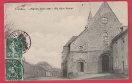 Lucheux - L'Eglise, Bâtie Vers 1130, Style Roman - 1908 ( Voir Verso ) - Lucheux