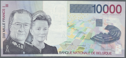 Belgium / Belgien: 10.000 Francs ND(1997) P. 152, Light Wavy Paper At Upper And Lower Border, No Fol - [ 1] …-1830 : Antes De La Independencia