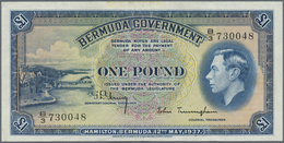 Bermuda: 1 Pound 1937 P. 11b In Condition: XF. - Bermude