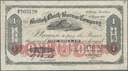 British North Borneo: 1 Dollar 1930 P. 20, With Only Light Folds In Paper, No Holes Or Tears, Strong - Autres - Afrique