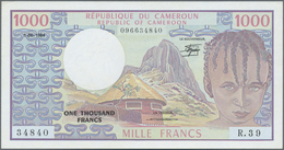Cameroon / Kamerun: 1000 Francs 1984 P. 21 In Condition: AUNC. - Kameroen