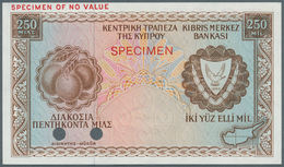 Cyprus / Zypern: 250 Mils Color Trial Specimen, P.41cts In Perfect UNC Condition - Cipro