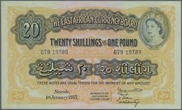 East Africa / Ost-Afrika: 20 Shillings 1955, P.35 In UNC - Altri – Africa