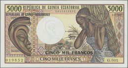 Equatorial Guinea / Äquatorialguinea: 5000 Francs 1985 P. 22 In Condition: UNC. - Equatorial Guinea