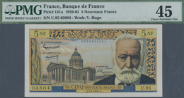 France / Frankreich: 5 Nouveaux Francs 1963 P. 141a, Condition: PMG Graded 45 Choice Extremely Fine. - Other & Unclassified