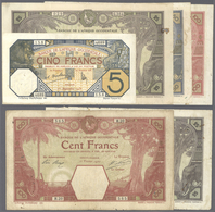 French West Africa / Französisch Westafrika: Big Lot Of 70 Banknotes Containing The Following Issues - Stati Dell'Africa Occidentale