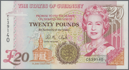 Guernsey: 20 Pounds ND(1996), P.58b In UNC - Altri & Non Classificati