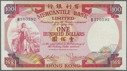 Hong Kong: 100 Dollars 1974 P. 245, Center Fold, Vertical Fold, Light Handling In Paper But Still St - Hong Kong