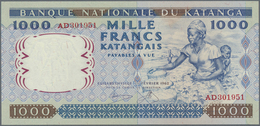 Katanga: 1000 Francs February 26th 1962, P.14 In Perfect UNC Condition - Altri – Africa