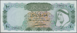 Kuwait: 10 Dinars L.1960 P. 5 In Usual Crisp And Original Condition And Very Rare Issue. The Note Wa - Koweït