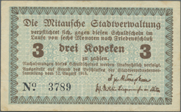 Latvia / Lettland: Mitau 3 Kopeken 1915 Plb. 9a In Condition: AUNC. - Lettonia