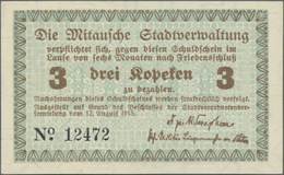 Latvia / Lettland: Mitau 3 Kopeken 1915 Plb. 9b In Condition: UNC. - Latvia