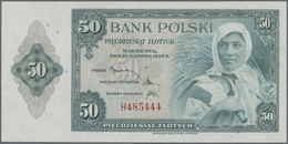 Poland / Polen: 50 Zlotych 1939 Remainder, P.88r In UNC Condition - Pologne