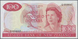 New Zealand / Neuseeland: 100 Dollars ND(1967-77), P.168a With Signature FLEMING In UNC Condition - Nieuw-Zeeland