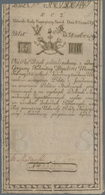 Poland / Polen: 5 Zlotych 1794 With Signature M. Skalawski And T. Zarski, P.A1b, Rare Note In Nice O - Poland