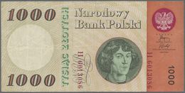 Poland / Polen: Pair With 1000 Zlotych 1965 P.141 (F) And 1000 Zlotych 1965 SPECIMEN P.141s (UNC) (2 - Poland