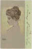 CPA RAPHAEL KIRCHNER - PROFIL DE FEMME - Kirchner, Raphael