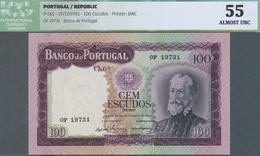 Portugal: 100 Escudos 1961, P.165, ICG Graded 55 Almost UNC - Portogallo