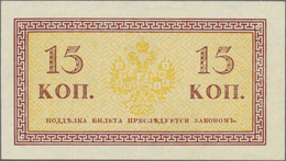 Russia / Russland: 15 Kopeks ND(1915), P.29 In Almost Perfect Condition With A Few Minor Creases At - Russie