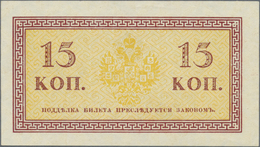 Russia / Russland: 15 Kopeks ND(1915), P.29 In Almost Perfect Condition With A Few Minor Creases At - Russland