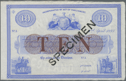 Scotland / Schottland: The Union Bank Of Scotland Limited 10 Punds 1893 SPECIMEN, P.S801s, Without S - Other & Unclassified