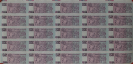 Singapore / Singapur: Uncut Sheet Of 25 Pcs 2 Dollars "25th Anniversary" P. 31A In Condition: UNC. ( - Singapore