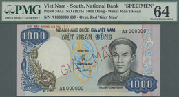 South Vietnam / Süd Vietnam: 1000 Dong ND(1975) P. 34As In Condition: PMG Graded 64 Choice UNC. - Vietnam
