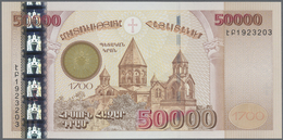 Armenia / Armenien: 50.000 Dram 2001 Commemorating 1700 Years Christianity In Armenia (301-2001), P. - Armenien