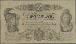 Austria / Österreich: Privilegierte Oesterreichische National-Bank 2 Gulden 1848, P.A82, Seldom Offe - Oesterreich