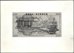 Austria / Österreich: Design Study Of A Designer From The Austrian States Printing Works For A 100 S - Oesterreich