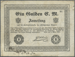 Austria / Österreich: 1 Gulden / Forint March 1st 1849, P.NL (Richter 413), Used Condition With Seve - Autriche