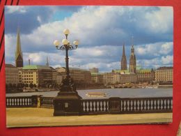 Hamburg - Binnenalster Rathaus - Mitte