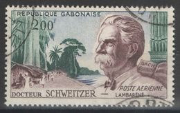 Gabon - YT PA 1 Oblitéré - Docteur Schweitzer - 1960 - Albert Schweitzer