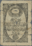 Turkey / Türkei: 10 Kurush ND(1856), Signature Safveti, P.25 (catalog Donmez N° 60), Well Worn Condi - Turkey